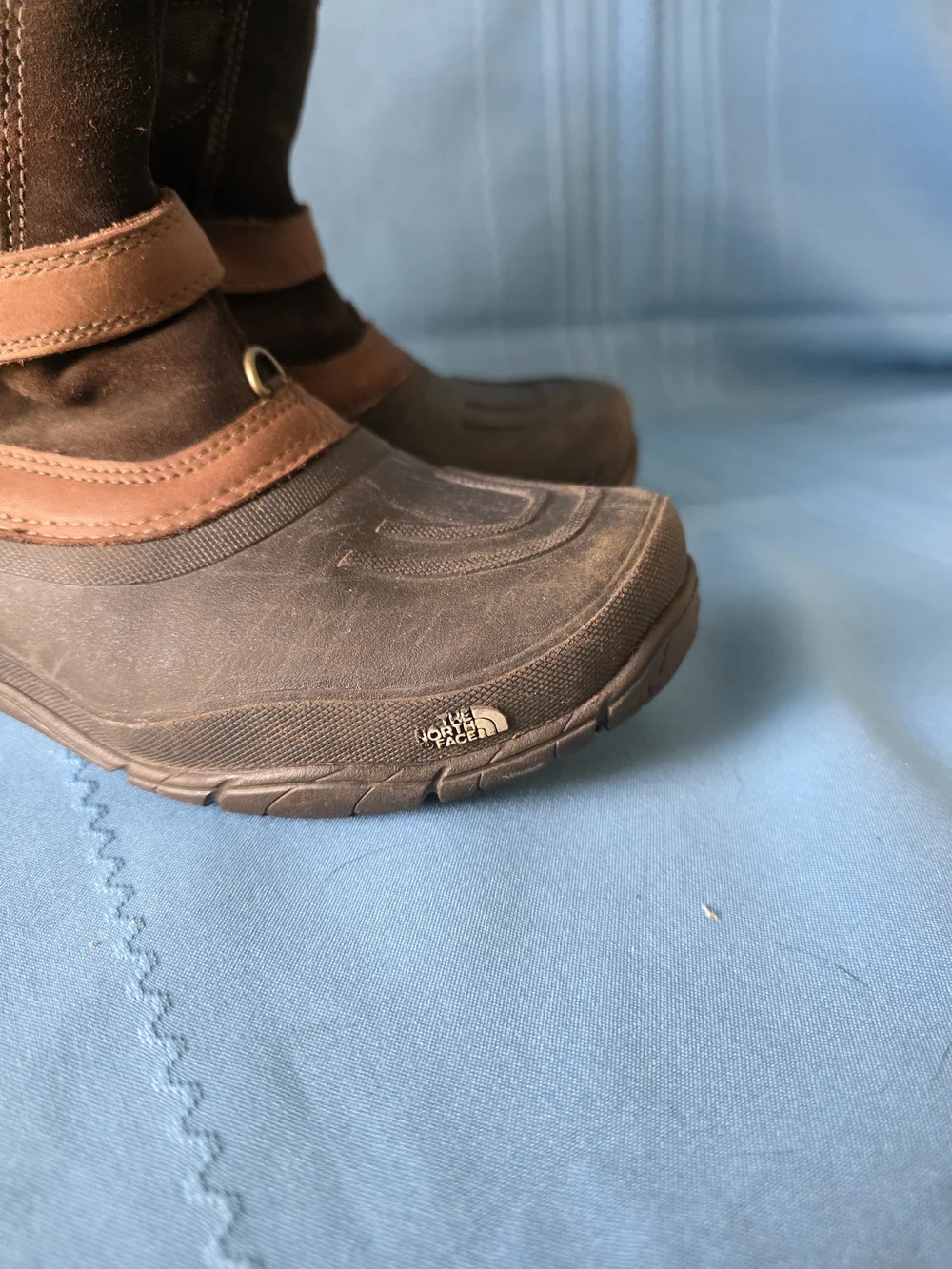 The North Face Chilkat III Waterproof Winter Snow Boots Brown Sz 8
